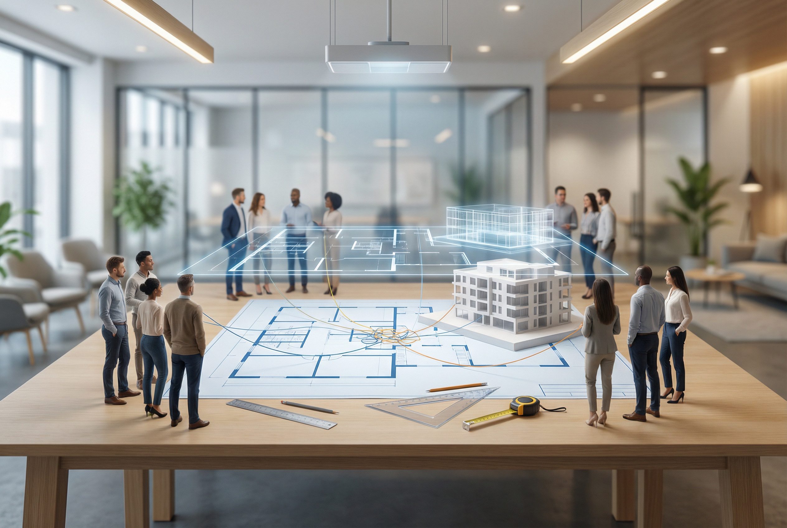 Team inrichting is als architectuur